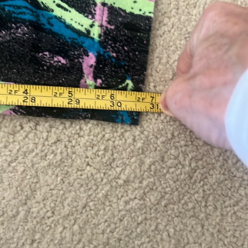 Colorful Abstract Patterned Pants - Picture 5 of 5